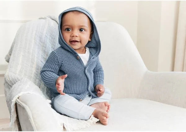 Baby Knit Cardigan Sweater